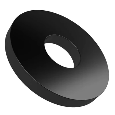 Immagine di Offgridtec Rondella nera in acciaio inox V2A DIN304 M16 x 30 mm, 10 pezzi.