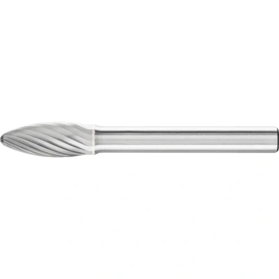Immagine di PFERD 21103106 Punta fresatrice Fiamma Lunghezza 60 mm Dimensione, Ø 8 operativa 20 Diametro albero 6
