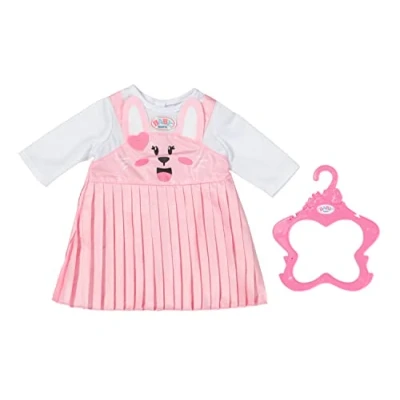 Immagine di Baby Born Vestito da Coniglietto per Bambole Fino a 43 cm Il Set Include Un con Top Maniche Lunghe e Appendiabiti età: 3+ Anni