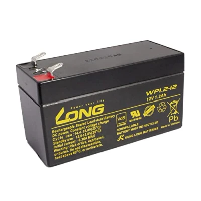 Immagine di Batteria Kung Long WP1.2 12 V 1,2 AH AGM Batterie Piombo wartungsfrei VDS Battery
