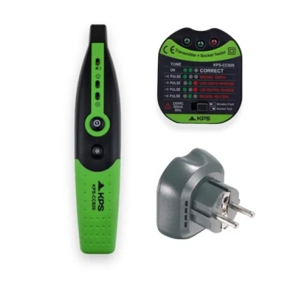 Immagine di KPS CC820 Tester di Prese e Localizzatori Interruttori senza dover togliere l&#039;Alimentazione a un Circuito.