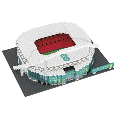 Immagine di Foco Set per la costruzione in 3D di uno Stadio calcio, giocattolo costruzione, BRXLZ, Wembley