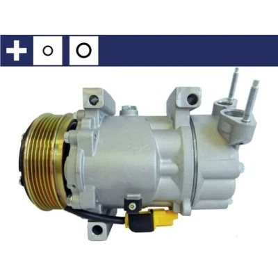 Immagine di MAHLE ORIGINAL ACP 384 000S Compressore Aria Condizionata SD6V12 12 PAG 46 R 134a con anello tenuta MINI: Hatchback, Countryman