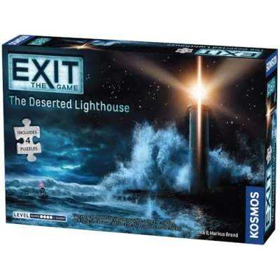 Immagine di EXIT The Deserted Lighthouse (Includes Puzzles) Board Game