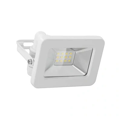 Immagine di goobay 53869 Faretto LED da 10 W Luce bianca neutra 4000 K 850 Lumen Angolo di diffusione 110 gradi Grado protezione IP65 Bianco