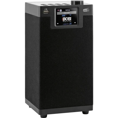 Immagine di Imperial DABMAN i610 schwarz Radio da tavolo DAB+, DAB, Internet, FM Bluetooth, WLAN compatibile DLNA Nero
