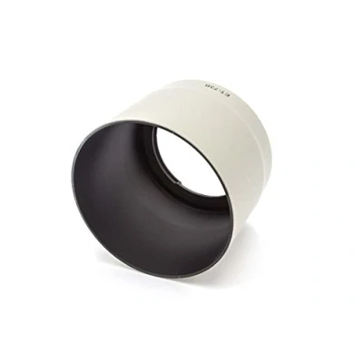 Immagine di vhbw paraluce compatibile con Canon EF 70 300mm f/4 5.6L IS USM bianco/grigio, plastica, rotondo