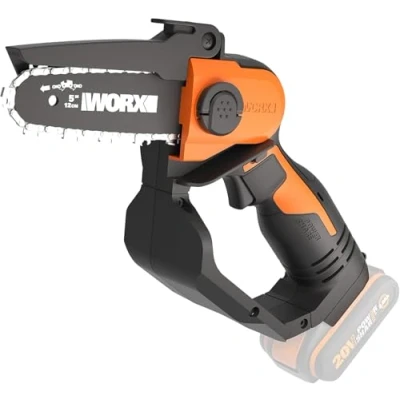 Immagine di WORX Potatore a Batteria 20 V WG324E.9 Lunghezza Lama 12 cm Leggera e Comoda Compatibile con PowerShare senza Caricatore