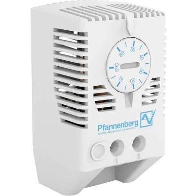 Immagine di Pfannenberg Termostato quadro di comando FLZ 530 THERMOSTAT 0..+60C 240 V/AC 1 NA (L x L A) 36 40 72 mm pz.