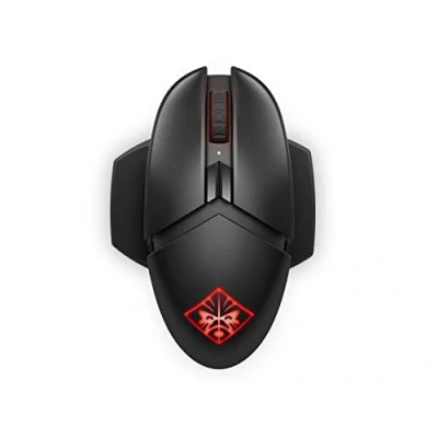 Immagine di HP OMEN Mouse Photon, Wireless, Ricarica Qi 11 Tasti Programmabili, Tempo Risposta 0.2 ms, DPI da 100 e 16000, Sensore Ottico PixArt PAW3335, LED RGB Personalizzabili, Nero