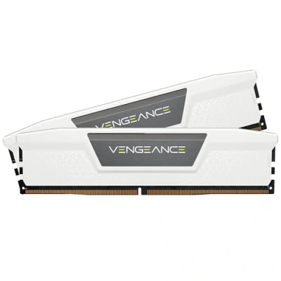 Immagine di CORSAIR VENGEANCE DDR5 RAM 32GB (2x16GB) 6000MHz CL30 36 76 1.4V AMD EXPO &amp; Intel XMP Memoria per Computer Desktop Bianco (CMK32GX5M2B6000Z30W)