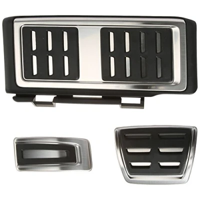 Immagine di Audi 8 V1064205 Set di copripedali per A3 (AB3)/TT3 guida a sinistra, cambio automatico con poggiapiedi