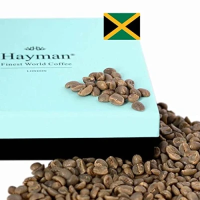 Immagine di 100% caffè Blue Mountain dalla Giamaica Chicchi di non tostati Livello tostatura del caffè: tostati, Peso dell’unità vendita: 1 x 100g/3.5oz