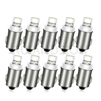 Immagine di Ruiandsion 10 pz BA7S 12 V LED Dashboard Lampadine F3 1 50LM Bianco Auto Cruscotto Luce Pannello della Del di Terra Negativa