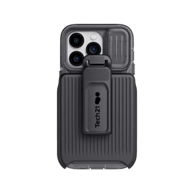 Immagine di tech21 iPhone 14 Pro Evo Max compatibile con MagSafe Custodia per telefono durevole, antiurto e robusta, fondina protezione FlexShock Multi Drop da 6 m
