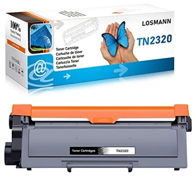 Immagine di LOSMANN 1x Toner compatibile per Brother TN 2320 TN2320 MFC L2700DW L2700DN L2720DW L2740DW DCP L2500D L2540DN L2520DW HL L2300D L2340DW L2360DN