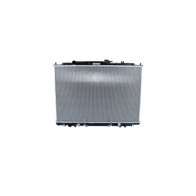 Immagine di NRF 56053 Radiatore motore Alluminio 760 500 27 con parti annesse Alette di raffreddamento saldate
