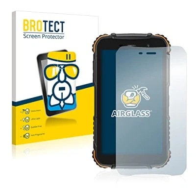 Immagine di brotect Pellicola Protettiva Vetro per Doogee S35T Protezione Schermo [Durezza Estrema 9H, Chiaro]