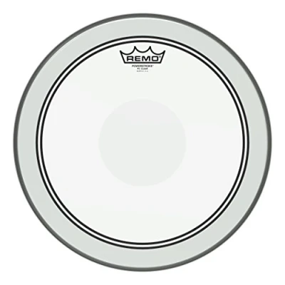 Immagine di Membrana di tamburo Powerstroke Remo P3 trasparente Dot Tom/Snare 13 Inches Clear