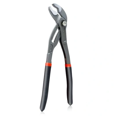 Immagine di CCLIFE Pinza Pappagallo 250 mm in Acciaio Cr V con Regolazione a Pulsante Chiave Pinze Regolabili per Tubi e Dadi