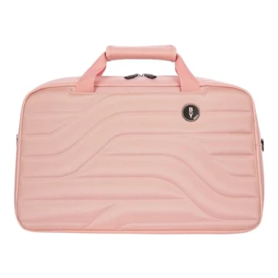 Immagine di Bric&#039;s Weekender Collezione Ulisse BY, Leggero e Resistente, Borsa da Viaggio con Tracolla Removibile Fascia per Maniglia Trolley, Bagaglio a Mano, Materiale Idrorepellente, 47x27x17, Pearl Pink