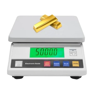 Immagine di bilancia elettronica, digitale di precisione, 7,5 kg/0,1 g