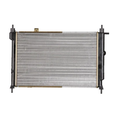 Immagine di NRF 514647 Radiatore motore Alluminio 540 378 34 Alette di raffreddamento montate meccanicamente OPEL: Astra F Caravan, Sedan
