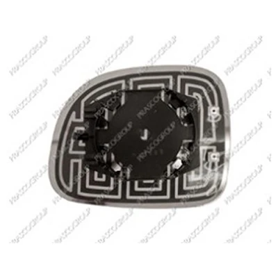 Immagine di Specchio retrovisore esterno Prasco FT1237513 Dx termico, convesso, senza tinta FIAT: Panda II Hatchback