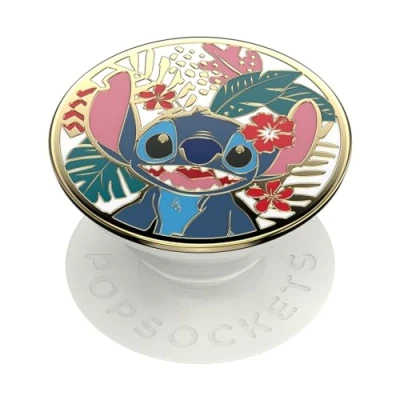 Immagine di PopSockets PopGrip Supporto e Impugnatura per Telefoni Cellulari Tablet con Un Top Intercambiabile Enamel Stitch