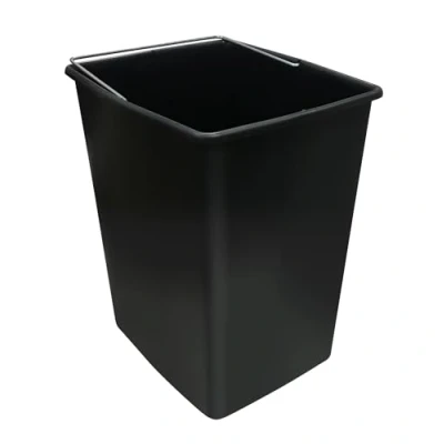 Immagine di Arregui CBZ00422 Secchio di Plastica Ricambio per Pattumiera Raccolta Differenziata Basic, Top, Round, Ecoclas e Plus 17 L con Manico in Metallo Nero