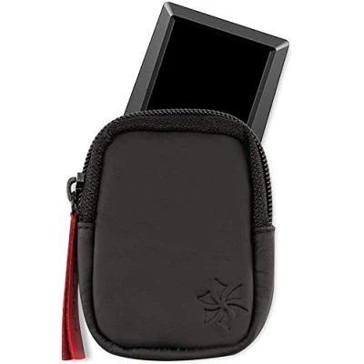 Immagine di honju Bike borsa in vera pelle per Bosch Kiox/Kiox 300 (protezione del display, tasca interna le chiavi, protezione da graffi e sporco), nero, adatto anche Z20 Neodrives Display