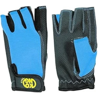 Immagine di Kong 95202BN04KK, Pop Gloves Ragazzo, Blu/Nero, L