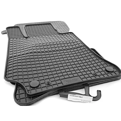 Immagine di gomma Tappetini per Classe E W212 S212/CLS C218 X218 qualità in 4 pezzi nero