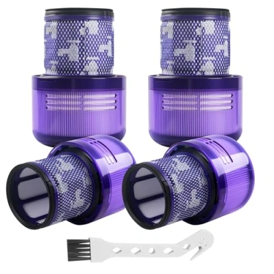 Immagine di 4 Pezzi per Filtro dyson v11 Parti di ricambio, v15 compatibili con Filtri V11/V15/SV14/SV17/SV22 Filtri, Sostituire : # DY 970013 02