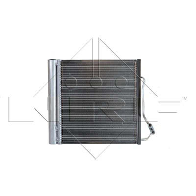 Immagine di NRF EASY FIT 35720 Condensatore con essiccatore, anello tenuta 11,8 8,6 Alluminio 380 SMART: Cabrio, City Coupe