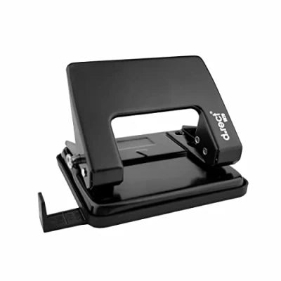 Immagine di D.RECT 1020 Perforatore a 2 fori Fora fino 20 fogli colore nero