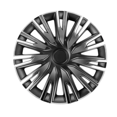 Immagine di AutoStyle Set PP 5565CB Copricerchi 15Inch cromo/nero