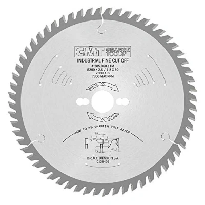Immagine di CMT 285.060.11M Sierra Circular 260x2.8x30 z=60 ATB 10 grados, 5 V, Arancione
