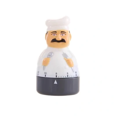 Immagine di Volumoon Sveglia da Cucina, Timer per Uova, Forno, Cucina Meccanico, Manuale, Meccanico 60 Minuti, Divertente Contaminuti Cuocere, Cucinare e Imparare