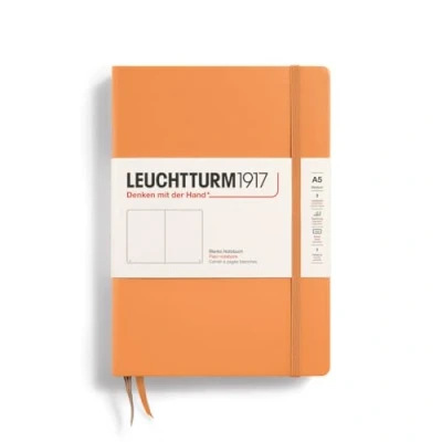 Immagine di LEUCHTTURM1917 369779 Taccuini Medium (A5), Copertina rigida, 251 pagine numerate, Apricot, Bianco