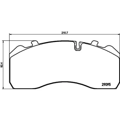 Immagine di TEXTAR PRO 92203003 Disco freno SSANGYONG: Rodius I