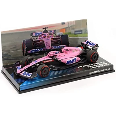 Immagine di Minichamps Fernando Alonso Bwt Alpine F1 Team A522 Formula 1 Bahrein Gp 2022 Limitata Edizione 1:43