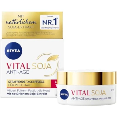 Immagine di Nivea Vital SOYA Antiage Lifting DAY CARE SPF 15 Antiaging, Taglia: 50 ml,