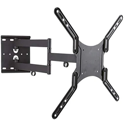 Immagine di Drall Supporto Universale per TV a Parete Girevole inclinabile Estensibile Monitor LED LCD 16&#039; 65&#039; Pollici VESA 100 200 400 Nero Modello: L22LB