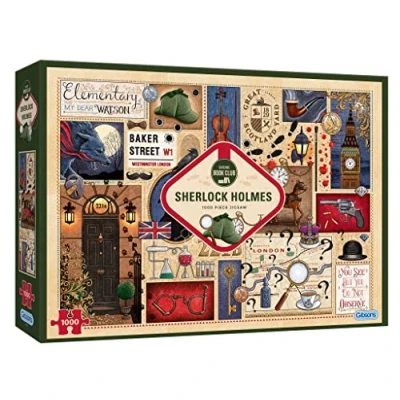 Immagine di Puzzle 1000 pièces : Club de lecture Sherlock Holmes