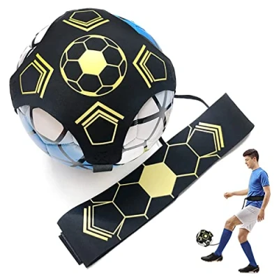 Immagine di Cintura da Allenamento per Calcio Trainer Attrezzatura L’Allenamento Individuale con Regolabile Ball 3 4 5