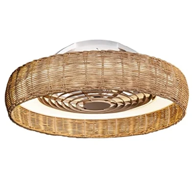 Immagine di Mantra Iluminación Ventilatore da soffitto LED Kilimanjaro CCT rattan