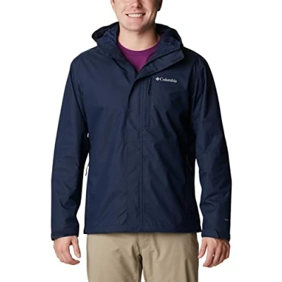 Immagine di Columbia HIKEBOUND Jacket Giacca hard shell, Uomo, Taglia: Small, Collegiate navy