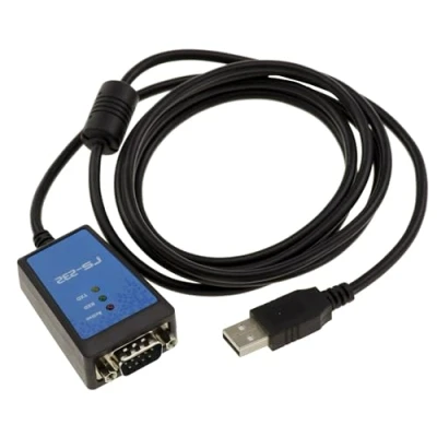 Immagine di KALEA INFORMATIQUE Convertitore da USB a COM seriale RS232 con chipset FTDI FT232. Cavo 1,8 m protezione magnetica