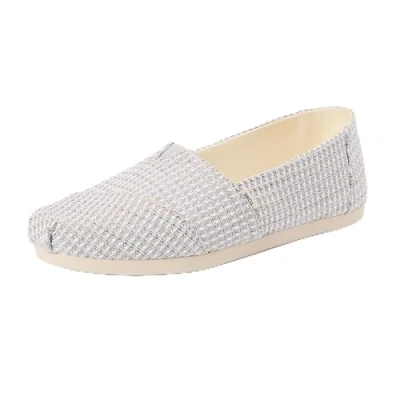 Immagine di TOMS Alpargata Cloudbound, Mocassino Donna, Ultimate Gray Repreve Waffle, 42.5 EU
